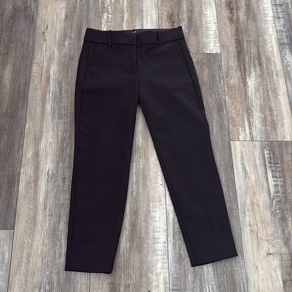 J. Crew Cameron Black Pants NWT 4P - Picture 2 of 6